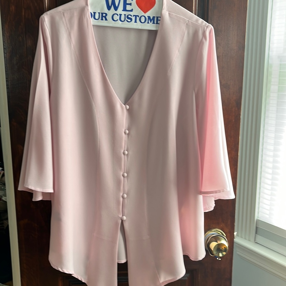 blouse tie front